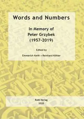 Kelih / Köhler |  Words and Numbers | Buch |  Sack Fachmedien