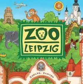  Zoo Leipzig Wimmelmalbuch | Buch |  Sack Fachmedien