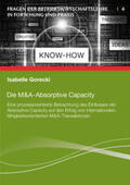 Gorecki |  Die M&A-Absorptive Capacity | Buch |  Sack Fachmedien