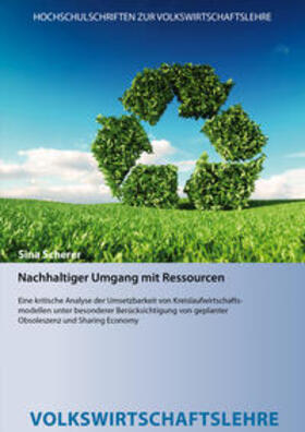 Scherer | Nachhaltiger Umgang mit Ressourcen | Buch | 978-3-942492-42-3 | sack.de