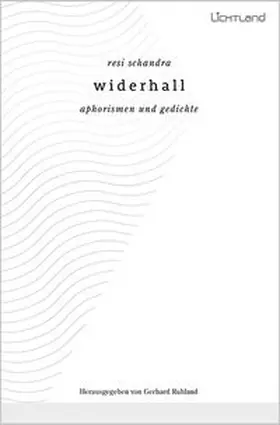 Schandra |  Widerhall | Buch |  Sack Fachmedien