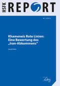 Müller |  Khameneis Rote Linien: Eine Bewertung des „Iran-Abkommens“ | Buch |  Sack Fachmedien