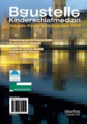 Schlarb / Paditz / Prehn-Kristensen | Baustelle Kinderschlaf | Buch | 978-3-942622-14-1 | sack.de