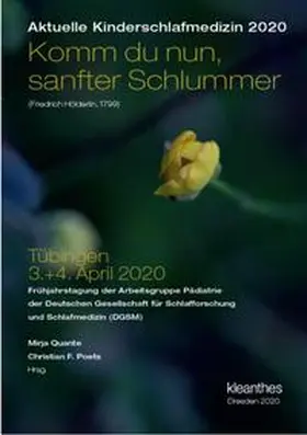 Quante / Poets / Owens |  Aktuelle Kinderschlafmedizin 2020 | Buch |  Sack Fachmedien