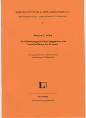 Dörr | Die "Erziehung des Menschengeschlechts" und der Glaube der Vernunft. | Buch | 978-3-942675-01-7 | www.sack.de