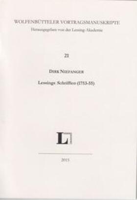 Niefanger |  Lessings Schrifften (1753-55) | Buch |  Sack Fachmedien