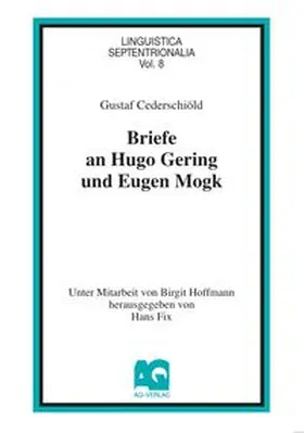 Fix / Hoffmann |  Gustaf Cederschiöld | Buch |  Sack Fachmedien