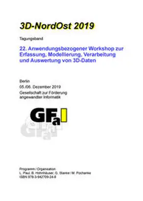 GFaI / Paul / Hohnhäuser |  3D-NordOst 2019 | Buch |  Sack Fachmedien