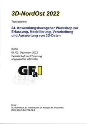 GFaI / Rothstock / Hohnhäuser |  3D-NordOst 2022 | Buch |  Sack Fachmedien