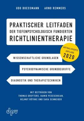 Boessmann / Remmers |  Praktischer Leitfaden der tiefenpsychologisch fundierten Richtlinientherapie | Buch |  Sack Fachmedien