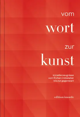 Barr / Hildebrandt / Kern | Vom Wort zur Kunst | Buch | 978-3-942810-52-4 | sack.de