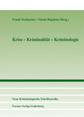 Neubacher / Bögelein |  Krise - Kriminalität - Kriminologie | Buch |  Sack Fachmedien