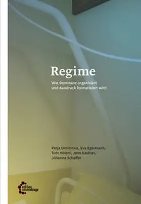 Dimitrova / Egermann / Holert |  Regime | Buch |  Sack Fachmedien