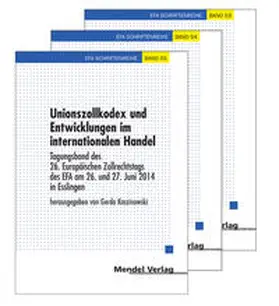 Schulmeister / Europäisches Forum für Außenwirtschaft, Verbrauchsteuern und Zoll |  „50 Jahre Zollunion“ | Buch |  Sack Fachmedien