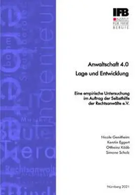 Genitheim / Eggert / Kääb |  Anwaltschaft 4.0 - Lage und Entwicklung | Buch |  Sack Fachmedien