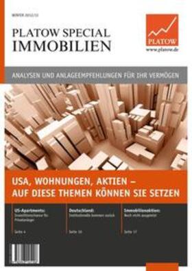 Schirmacher | PLATOW Special Immobilien | Buch | 978-3-943145-10-6 | sack.de