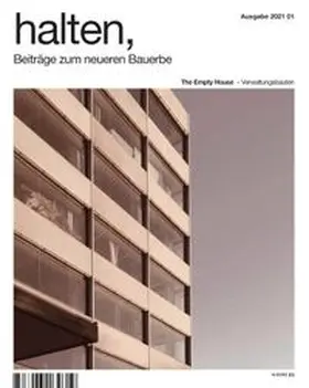 Putz |  halten, Beiträge zum neueren Bauerbe 2021 01 | Buch |  Sack Fachmedien