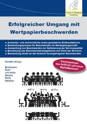 Schäfer / Brinkmann / Dost |  Erfolgreicher Umgang mit Wertpapierbeschwerden | Buch |  Sack Fachmedien