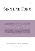  Sinn und Form 2/2017 | Buch |  Sack Fachmedien