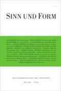  Sinn und Form 2/2020 | Buch |  Sack Fachmedien