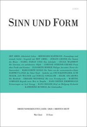 Sinn und Form 3/2021 | Buch | 978-3-943297-59-1 | sack.de