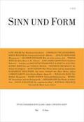  SINN UND FORM 2/2023 | Buch |  Sack Fachmedien