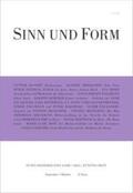  Sinn und Form 5/2023 | Buch |  Sack Fachmedien