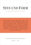  SINN UND FORM 2/2024 | Buch |  Sack Fachmedien