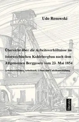 Rosowski |  Übersicht über die Arbeitsverhältnisse im österreichischen Kohlebergbau nach dem Allgemeinen Berggesetz von 23. Mai 1854 | Buch |  Sack Fachmedien