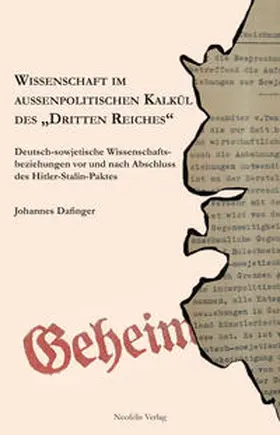 Dafinger |  Wissenschaft im außenpolitischen Kalkül des „Dritten Reiches“ | eBook | Sack Fachmedien
