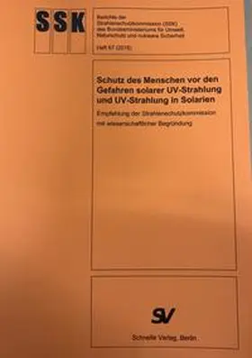 Schutz des Menschen vor den Gefahren solarer UV-Strahlung und UV-Strahlung in Solarien | Buch |  Sack Fachmedien