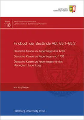 Rathjen |  Findbuch des Bestandes Abt. 65.1-65.3 | Buch |  Sack Fachmedien
