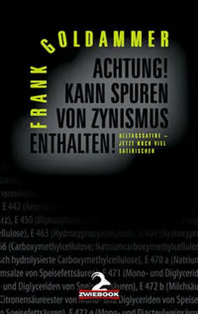 Goldammer |  Achtung! Kann Spuren von Zynismus enthalten! | Buch |  Sack Fachmedien