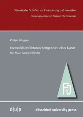 Brüggen |  Preiseinflussfaktoren zeitgenössischer Kunst | Buch |  Sack Fachmedien