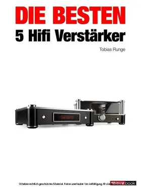 Runge / Barske / Rechenbach |  Die besten 5 Hifi-Verstärker | eBook | Sack Fachmedien