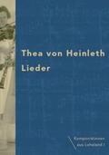 Schulz / Heinleth |  Thea von Heinleth - Lieder | Buch |  Sack Fachmedien