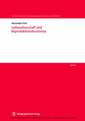 Diel / Helms / Löhnig | Leihmutterschaft und Reproduktionstourismus | E-Book | sack.de