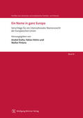 Dutta / Helms / Pintens |  Ein Name in ganz Europa | eBook | Sack Fachmedien