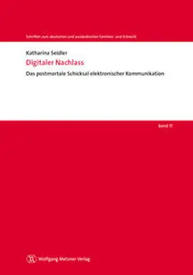 Seidler |  Digitaler Nachlass | Buch |  Sack Fachmedien