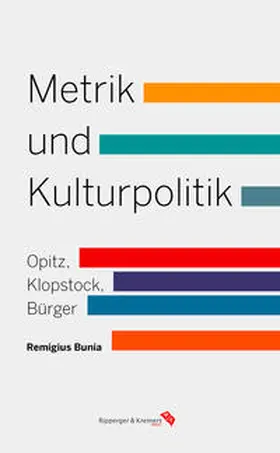 Bunia |  Metrik und Kulturpolitik | Buch |  Sack Fachmedien