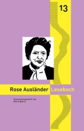 Stahl / Gödden |  Rose Ausländer Lesebuch | Buch |  Sack Fachmedien