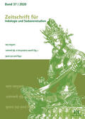 Harder |  Zeitschrift für Indologie und Südasienstudien, Band 37 (2020) | Buch |  Sack Fachmedien