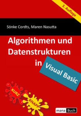 Cordts / Nasutta | Algorithmen und Datenstrukturen in Visual Basic | Buch | 978-3-944330-73-0 | sack.de