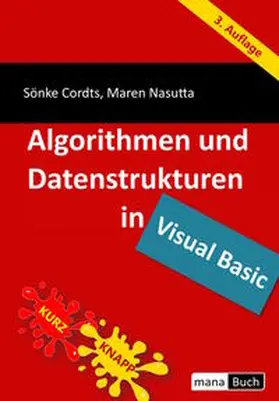 Cordts / Nasutta |  Algorithmen und Datenstrukturen in Visual Basic | Buch |  Sack Fachmedien