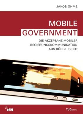 Ohme |  Mobile Government | Buch |  Sack Fachmedien
