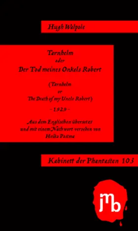 Walpole |  Tarnhelm oder Der Tod meines Onkels Robert | Buch |  Sack Fachmedien