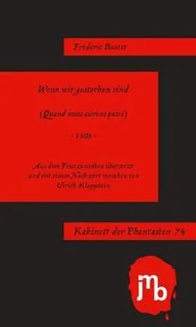 Boutet |  Wenn wir gestorben sind | Buch |  Sack Fachmedien