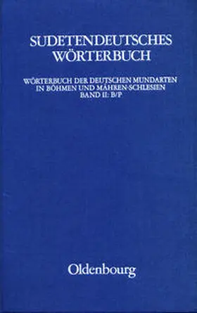 Ehrismann |  Sudetendeutsches Wörterbuch | Buch |  Sack Fachmedien