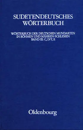 Ehrismann |  Sudetendeutsches Wörterbuch | Buch |  Sack Fachmedien