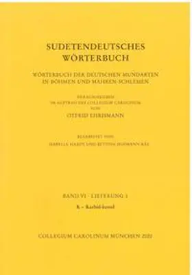 Ehrismann |  Sudetendeutsches Wörterbuch. Wörterbuch der deutschen Mundarten in Böhmen und Mähren-Schlesien | Buch |  Sack Fachmedien